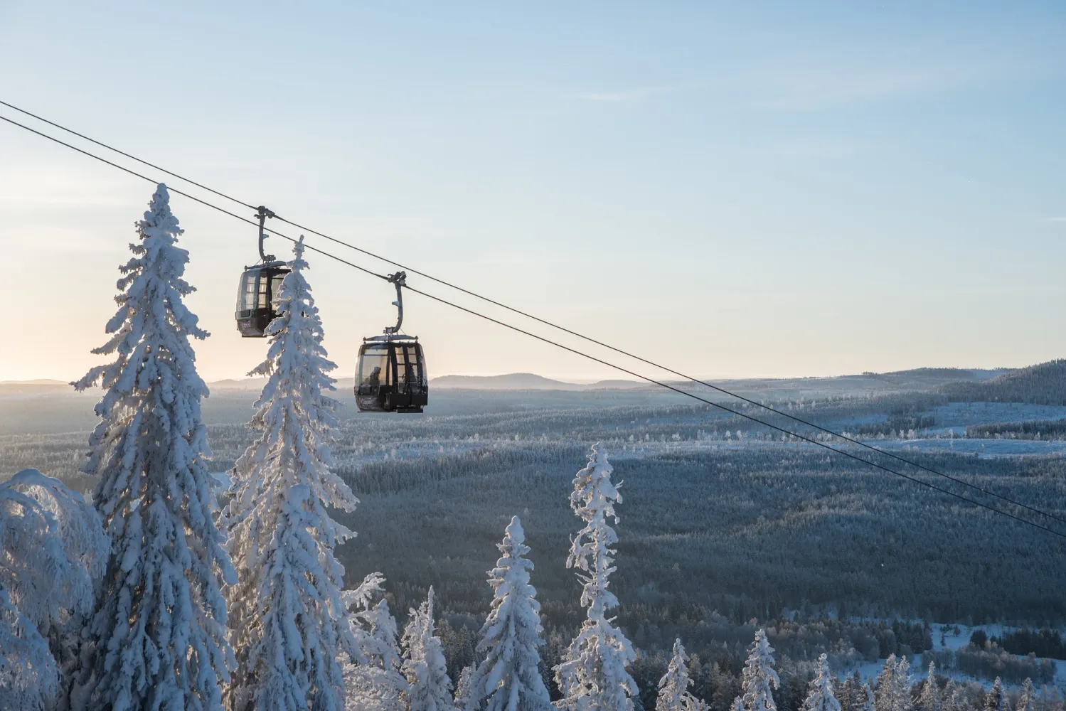 Gondollift i Kläppen.